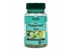 HOLLAND & BARRETT Oil of Peppermint, 200 mg (60 caps)
