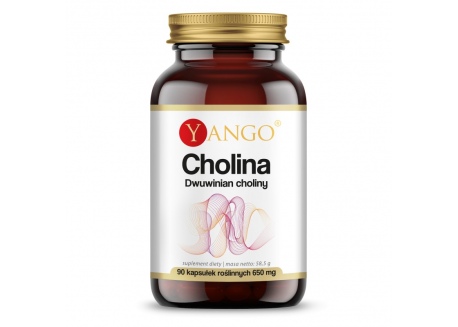 YANGO Cholina - Dwuwinian Choliny 560 mg (90 kaps.)