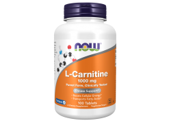 NOW FOODS L-Carnitine - L-Karnityna 1000mg (100 tabl.)
