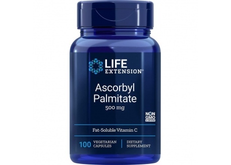 LIFE EXTENSION Ascorbyl Palmitate, 500 mg (100 vcaps)